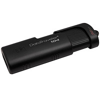 Kingston 金士顿 DataTraveler系列 DT104 USB 2.0 U盘 黑色 32GB USB +OTG转换器