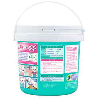 White Cat 白猫 浓缩洗衣粉 1.8kg*6桶 大自然清馨