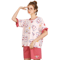 FENTENG 芬腾 女士家居服套装 Q9982721430 粉色 L