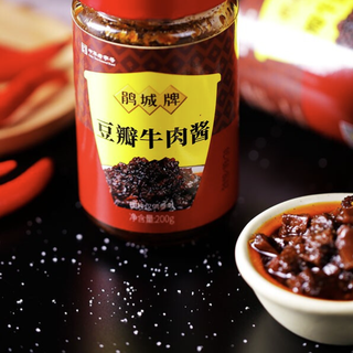 juanchengpai 鹃城牌 豆瓣牛肉酱 200g*2瓶