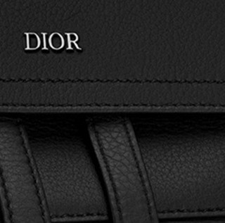 Dior 迪奥 Oblique 男士牛皮革双肩包 ADBA086YMJ_H00N 女士手提包 （黑色)
