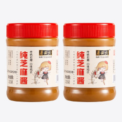 六必居 纯芝麻酱 220g*2瓶
