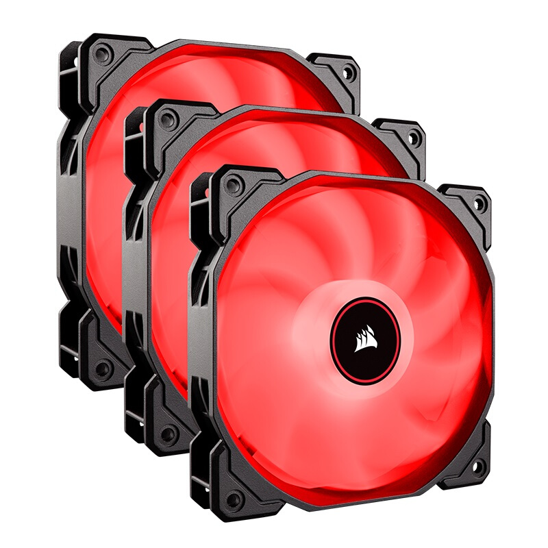 CORSAIR 美商海盗船 AF120 120mm 机箱散热风扇 三个装