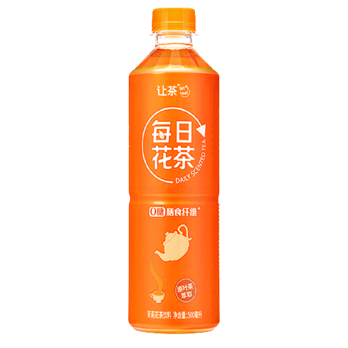 let‘s tea 让茶 每日花茶 500ml*15瓶