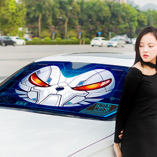ZHUAI MAO 拽猫 ZhuaiMao 汽车遮阳挡 加厚遮阳板前挡风玻璃遮阳帘 车载车用防晒隔热车窗太阳挡 机甲款