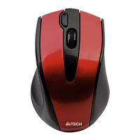 A4TECH 双飞燕 G9-500F 2.4G无线鼠标 2000DPI 激情红