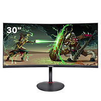 ViewSonic 优派 VX3015-C-PRO-2 30英寸 VA 曲面 FreeSync 显示器(2560×1440、200Hz、73%NTSC、HDR10)