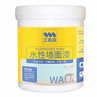 三青 内墙水性油漆涂料墙面漆补墙漆 白色 1.2kg 约12㎡