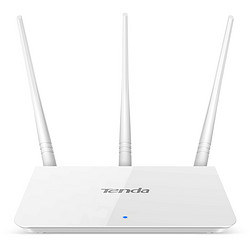 Tenda 腾达 F3 单频300M 家用百兆无线路由器 Wi-Fi 4 单个装 白色