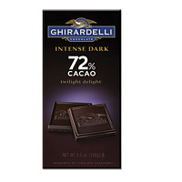 GHIRARDELLI 吉尔德利 72%巧克力可可棒 100g*6袋