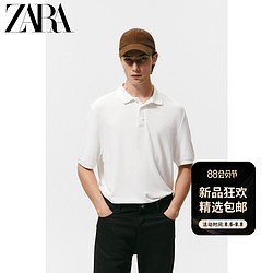 ZARA 早秋新款男装 短袖针织 POLO T恤衫 04090407251