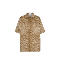 BURBERRY 博柏利 男士短袖衬衫 45605151 米色 04