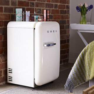 Smeg 斯麦格 FAB5RCRCN 直冷单门冰箱 38L 奶白色