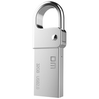 DM 大迈 小七PD027系列 PD027 USB 2.0 U盘 银色 32GB USB