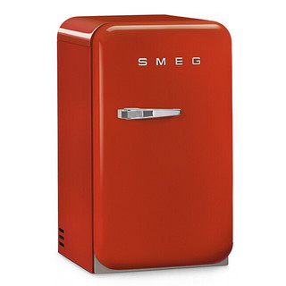 Smeg 斯麦格 FAB5RRDCN 直冷单门冰箱 38L 魅惑红