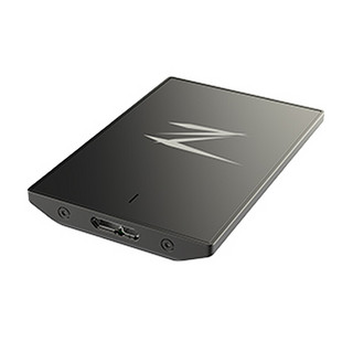 Natec 朗科 Z系列 Z1 USB 3.1 移动固态硬盘 Micro-B 512GB 灰色