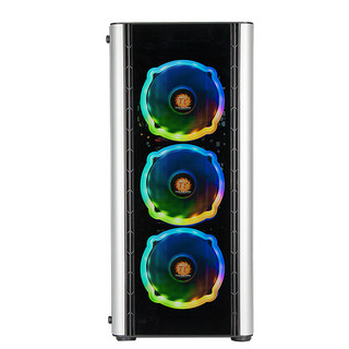 Thermaltake 曜越 启航者L20 RGB ATX机箱 半侧透 黑色