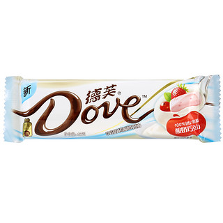 Dove 德芙 草莓蔓越莓酸奶巧克力 42g*12条