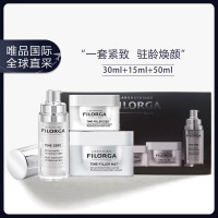 FILORGA 菲洛嘉 焕龄时光礼物套装(赋颜精华30ml+抗皱面霜50ml+时光眼霜15ml)