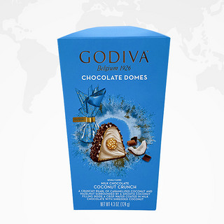 GODIVA 歌帝梵 臻粹椰子巧克力 124g