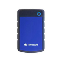 Transcend 创见 25H3 USB 3.1 Gen1 移动硬盘 USB 1TB 蓝色