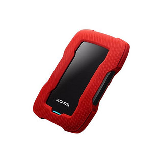 ADATA 威刚 HD330 USB 3.0 移动固态硬盘 USB 4TB 红色