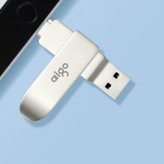 aigo 爱国者 U371 USB 3.0 U盘 Lightning/USB-A双口