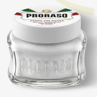 PRORASO 博拉索 绿茶抗敏系列男士护肤套装 (按摩霜100ml+剃须膏150ml+须后水100ml)