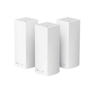 LINKSYS领势VELOP AC6600 三频Mesh智能分布式无线wifi别墅路由器 Velop WHW0303（白色）