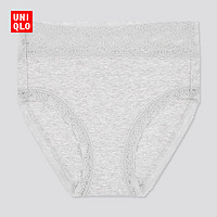 优衣库 女装 短裤(高腰)(三角)(内裤) 432857 UNIQLO（155/85/S、09 黑色）