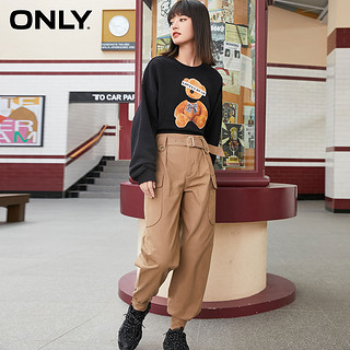 ONLY2020冬季新款束口宽松大口袋百搭工装裤女|120414051（170/72A/LR、C12卡其沙棕ROEBUCK 预售商品，10月27日24点前发货）