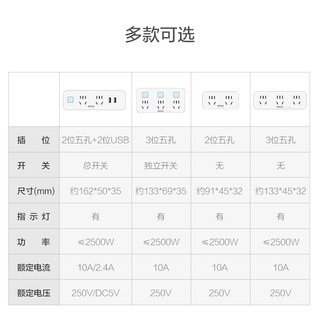 欧普照明 OPPLE欧普电源插座转换器一转多转换插头多功能无线家用插排插线板排插（炫酷黑）