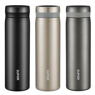 SUPOR 苏泊尔 智能保温杯 深邃灰 380ml