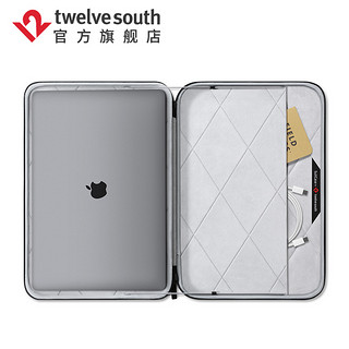 Twelve South Suitcase苹果MacBook笔记本防摔手提便携内胆保护包（13寸、灰色）
