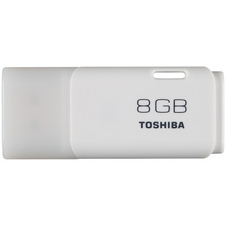 TOSHIBA 东芝 经典隼系列 U202 USB 2.0 U盘 白色 8GB USB-A