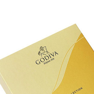 GODIVA 歌帝梵 金装巧克力礼盒 混合口味 130g