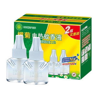 lanju 榄菊 电热蚊香液 33ml*2瓶 无香