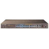 TP-LINK 普联 TL-SL3428 24口百兆+4电口千兆+2光口千兆 交换机