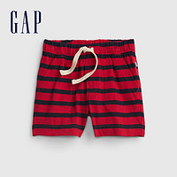 Gap 盖璞 婴儿纯棉洋气运动短裤691324 2021夏季新款童装裤子