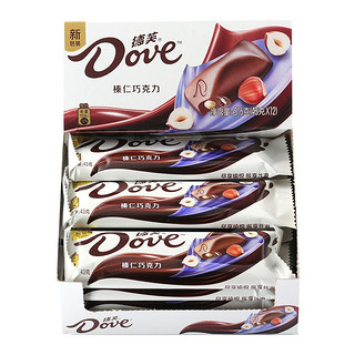 Dove 德芙 榛仁巧克力 43g*12条