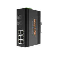 keepLINK KP-9000-65-2FX6TX-SFP 2光口+6电口 百兆SFP交换机