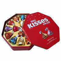 HERSHEY'S 好时 Kisses 巧克力 混合口味 16粒 礼盒装