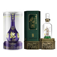 LANGJIU 郎酒 青花郎 53度 500ml +水井坊 菁翠 52度 500ML