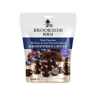 BROOKSIDE 贝客诗 夹心黑巧克力 蓝莓和阿萨伊果味 30g