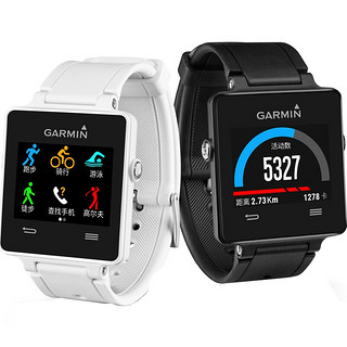 GARMIN 佳明 vivoactive 智能手表 43.8mm 黑色 塑胶表带（GPS、心率）