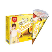 WALL'S 和路雪 可爱多甜筒 芒果酸奶口味 冰淇淋家庭装 62g*6支