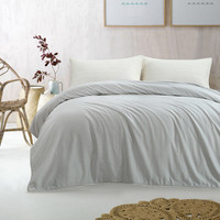 LENCIER 兰叙 排湿干爽纤维被 浅银灰 220*235cm