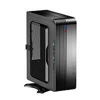 GAMEMAX 游戏帝国 小灵越 ITX MINI-ITX机箱 半侧透