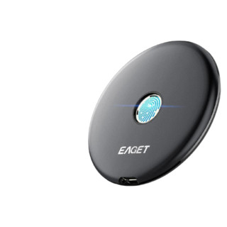 EAGET 忆捷 FM1 USB 3.1 移动固态硬盘 Type-C 512GB 黑色