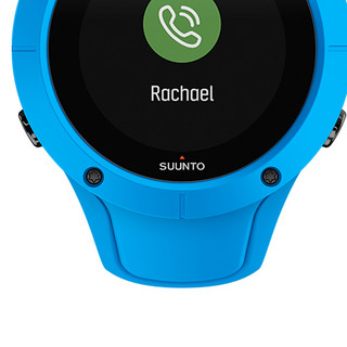 SUUNTO 颂拓 Spartan颂拓斯巴达 Trainer WHR 智能手表 46mm 蓝色表壳 蓝色硅胶表带（GPS、心率监测）